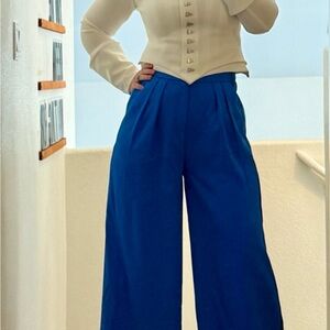 JW Pei Corset Inspired Blazer Style Elegant White Women's Top sz 6